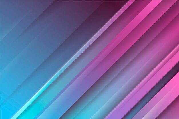 Gradient dynamic lines background