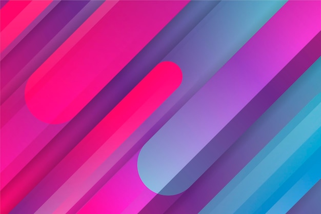 Gradient dynamic lines background