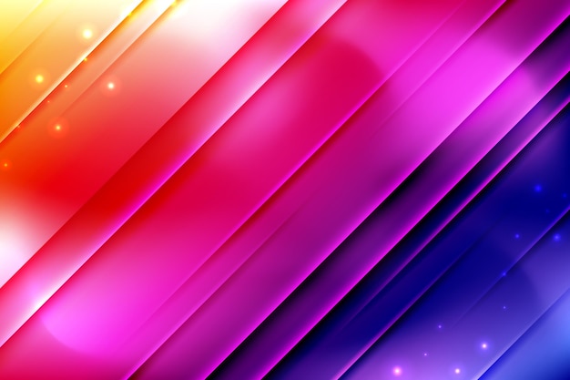 Gradient dynamic lines background