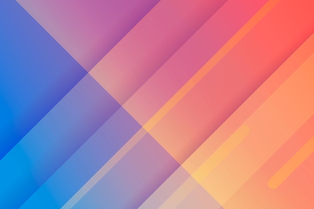 Gradient dynamic lines background