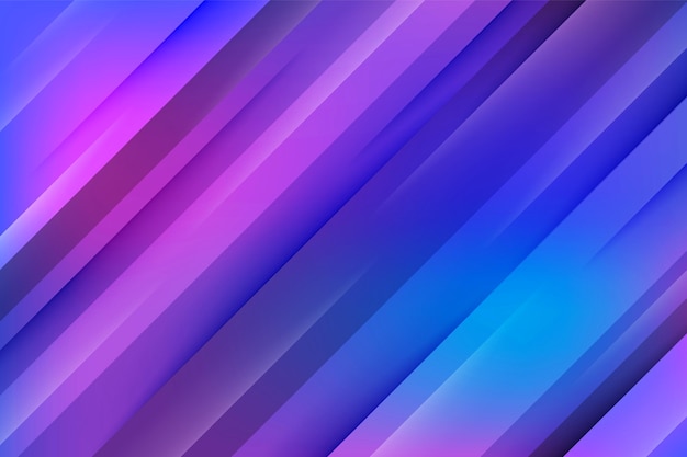 Gradient dynamic lines background