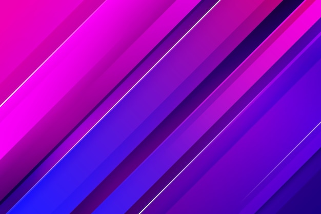 Gradient dynamic lines background