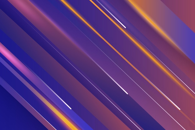 Gradient dynamic lines background