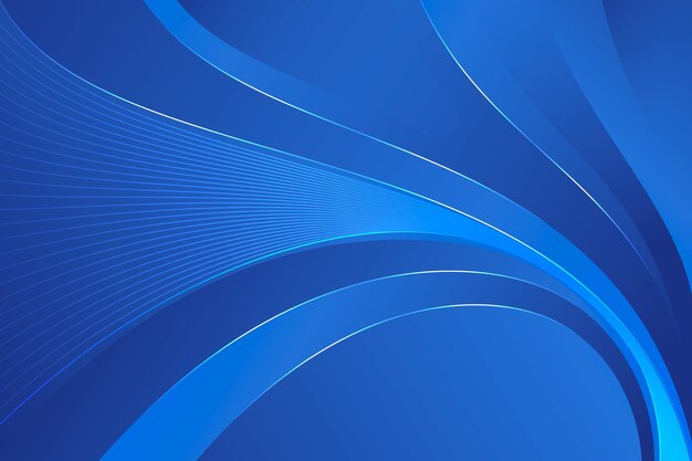 Gradient dynamic wavy background