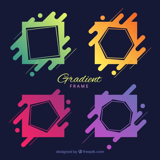 Gradient frame collection