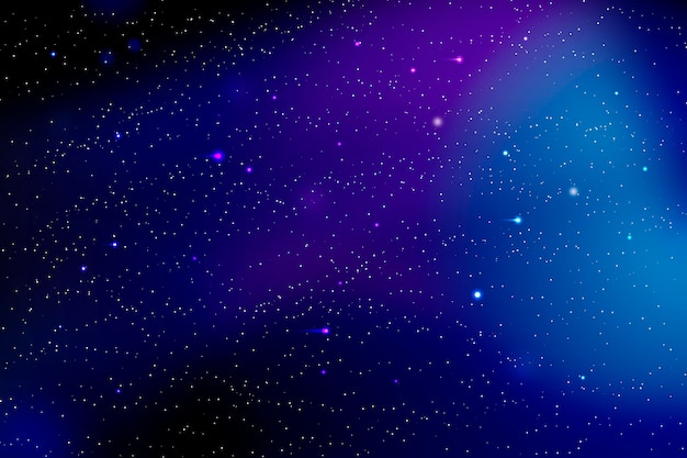 Free Vector gradient galaxy background