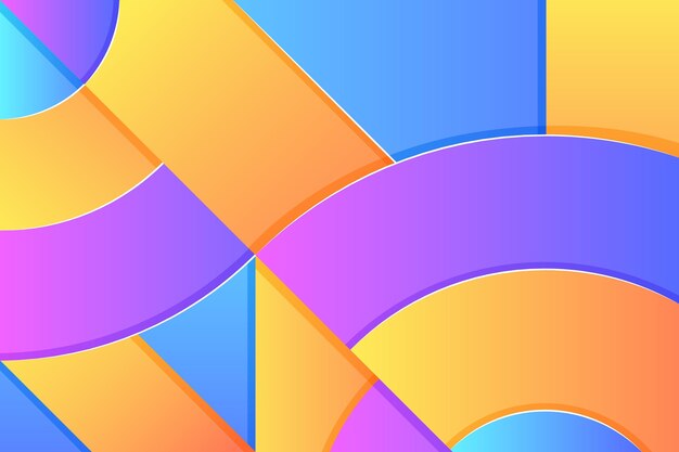 Gradient geometric background