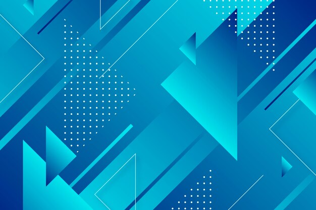 Gradient geometric background