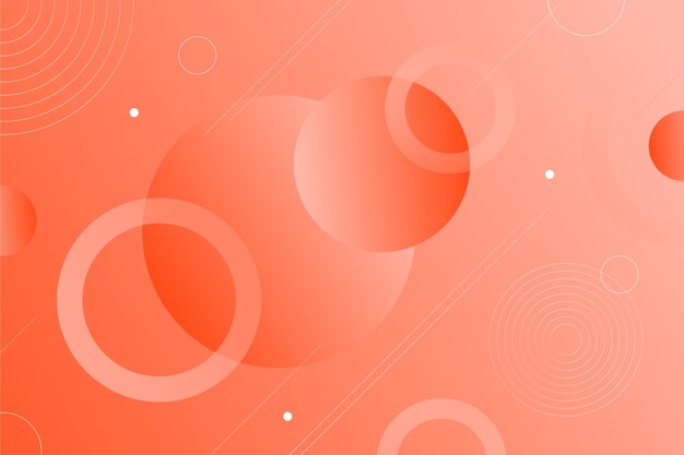 Gradient geometric background