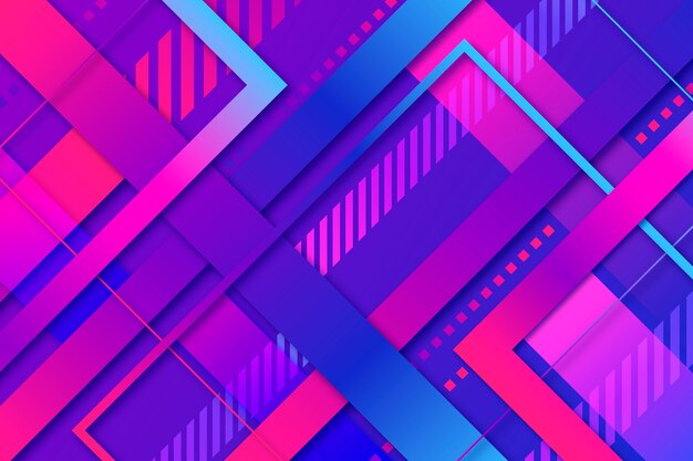 Gradient geometric models background