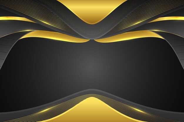 Gradient golden background design