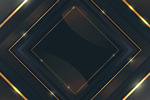 Gradient golden details luxurious background