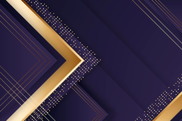 Gradient golden luxury background