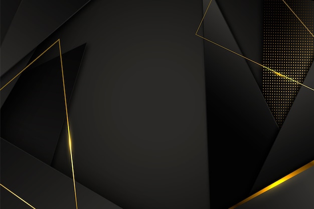 Gradient golden luxury background