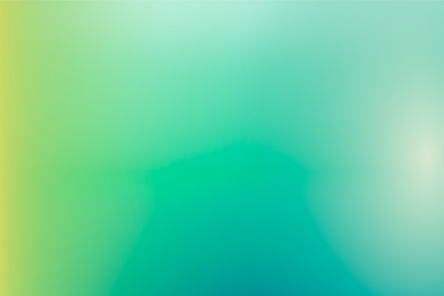 Free Vector gradient green tones background