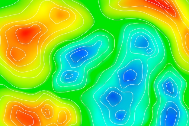 Gradient heat map background