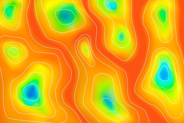 Gradient heat map background