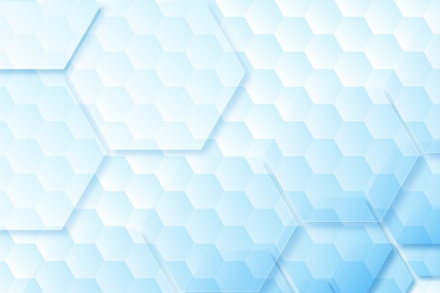 Gradient hexagonal background