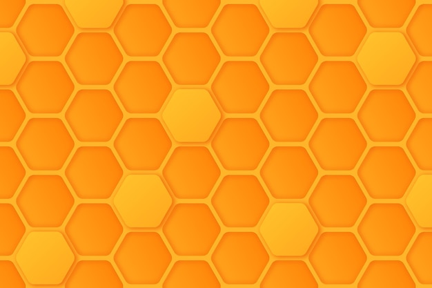 Free Vector gradient hexagonal background