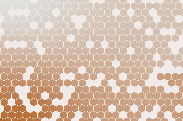 Gradient hexagonal background