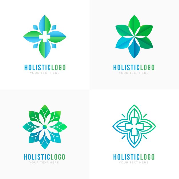 Gradient holistic logo