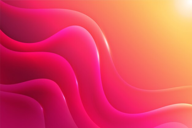 Gradient hot background