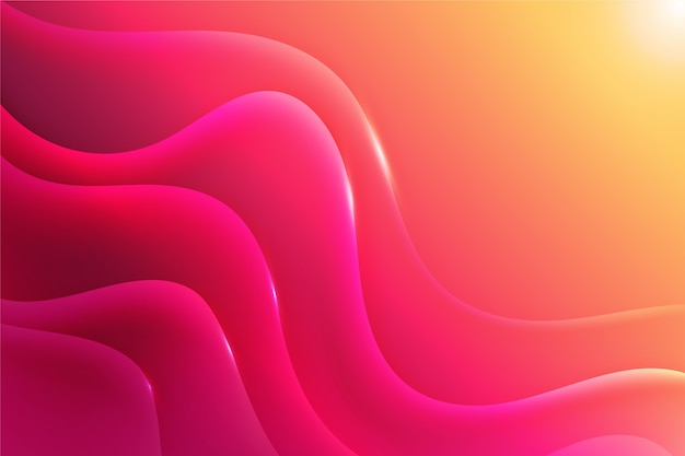 Gradient hot background