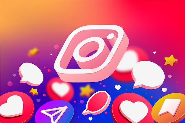 Free Vector gradient instagram story background