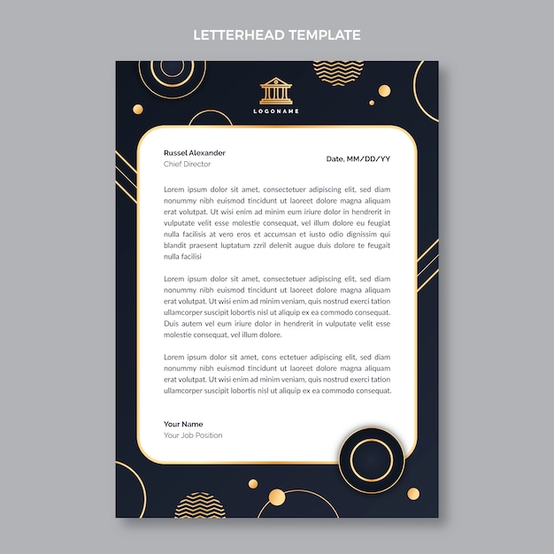 Gradient law firm template