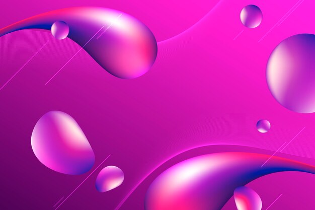 Gradient liquid abstract background