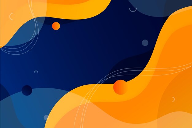 Gradient liquid abstract background