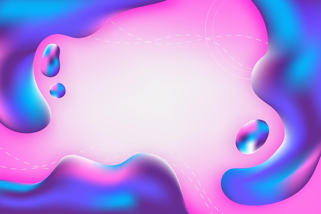 Gradient liquid abstract background