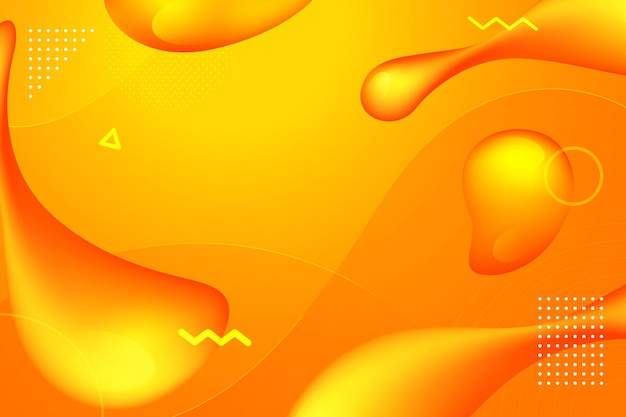 Gradient liquid abstract background