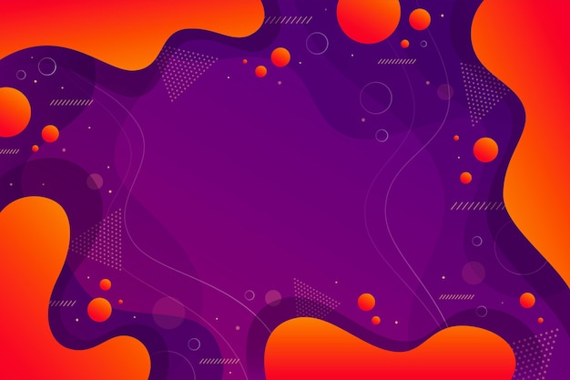 Gradient liquid abstract background