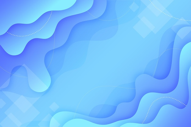 Gradient liquid abstract background