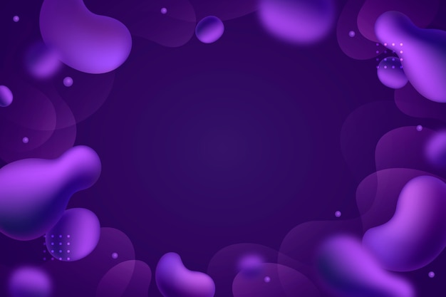 Gradient liquid abstract background