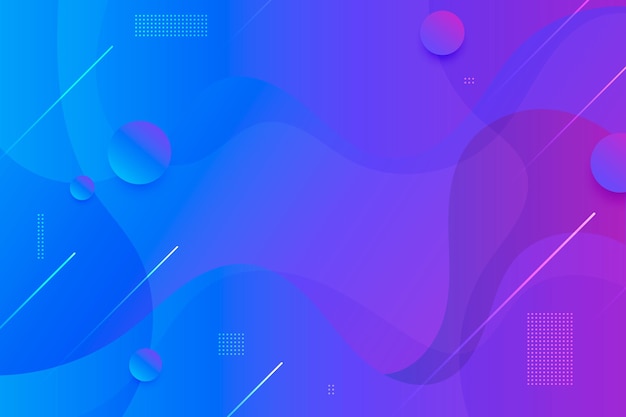 Gradient liquid abstract background