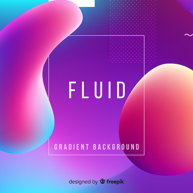 Gradient liquid background