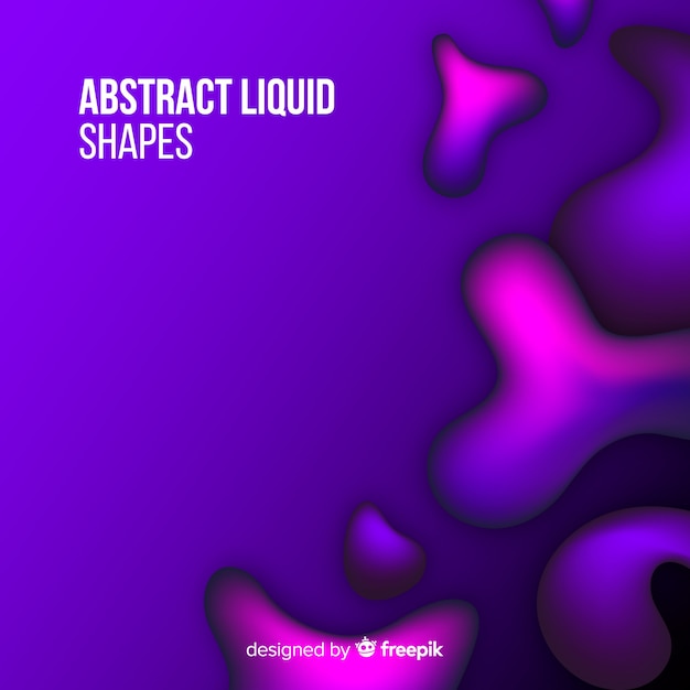 Gradient liquid background