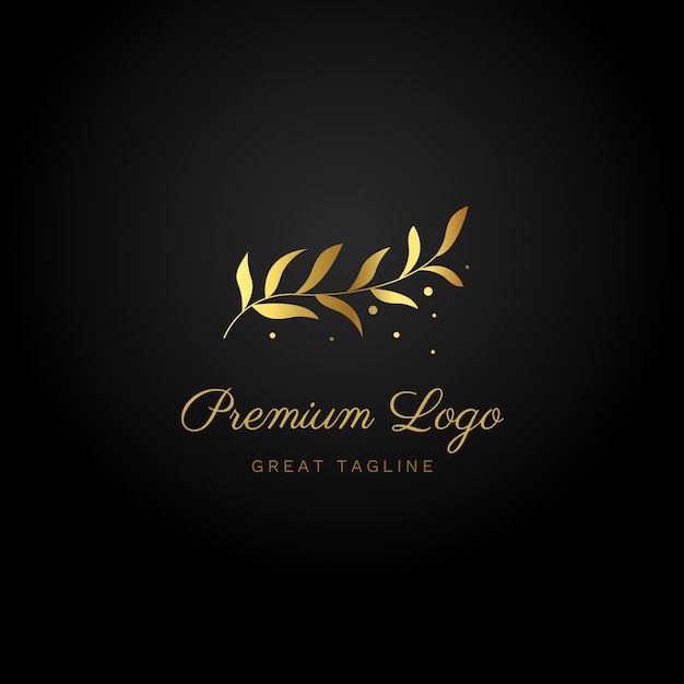 Free Vector gradient luxury logo template