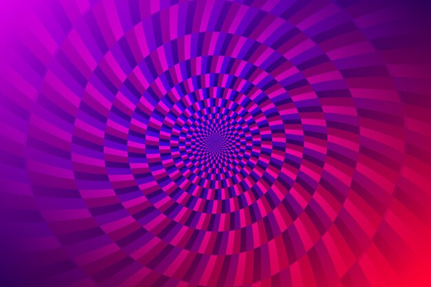 Gradient optical illusion background