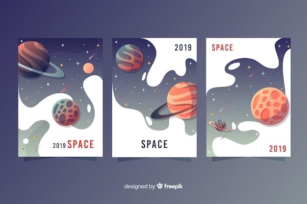 Free vector gradient outer space covers