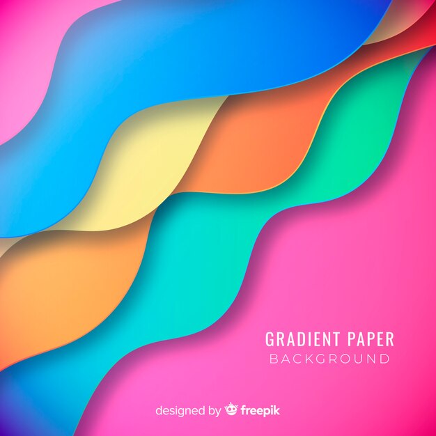 Gradient paper background