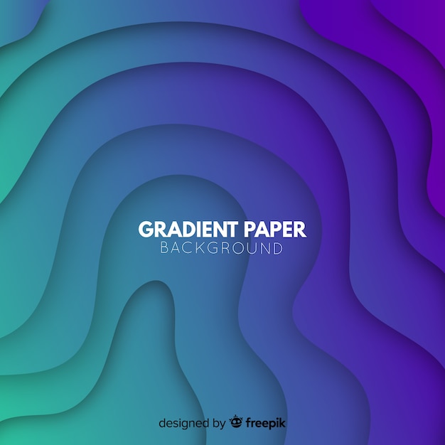 Free Vector gradient paper background