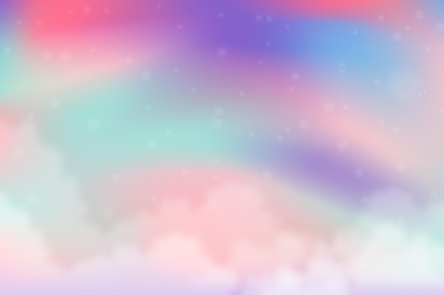 Gradient pastel sky background