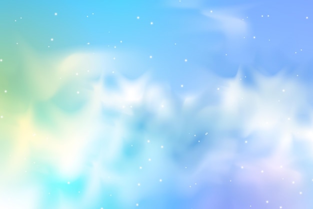 Free Vector gradient pastel sky background