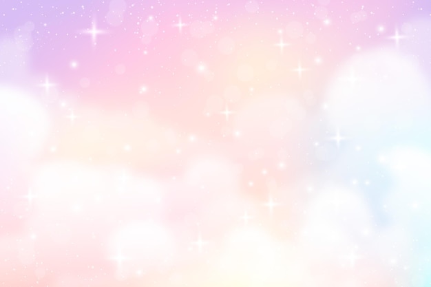 Gradient pastel sky background