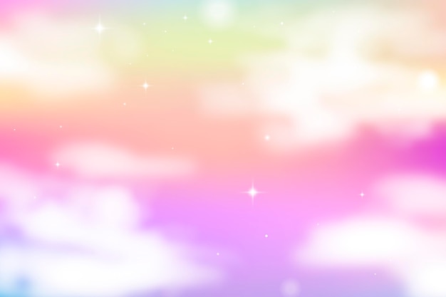 Gradient pastel sky background