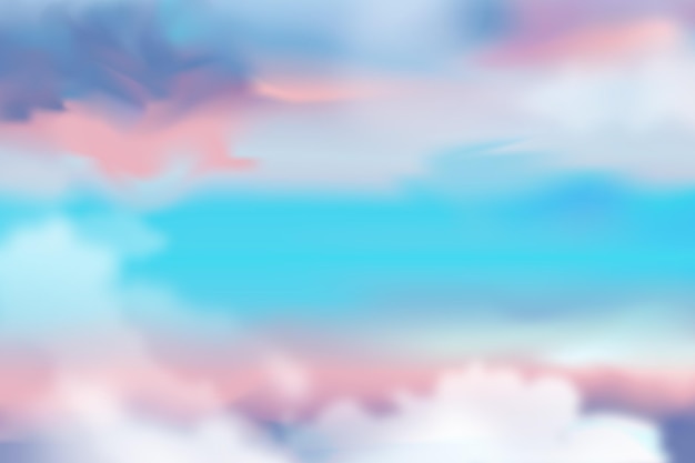 Gradient pastel sky background