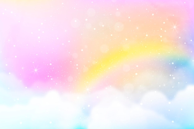 Gradient pastel sky background